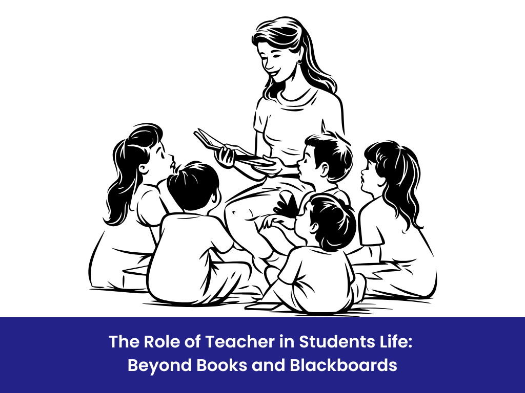 teacher teaching students