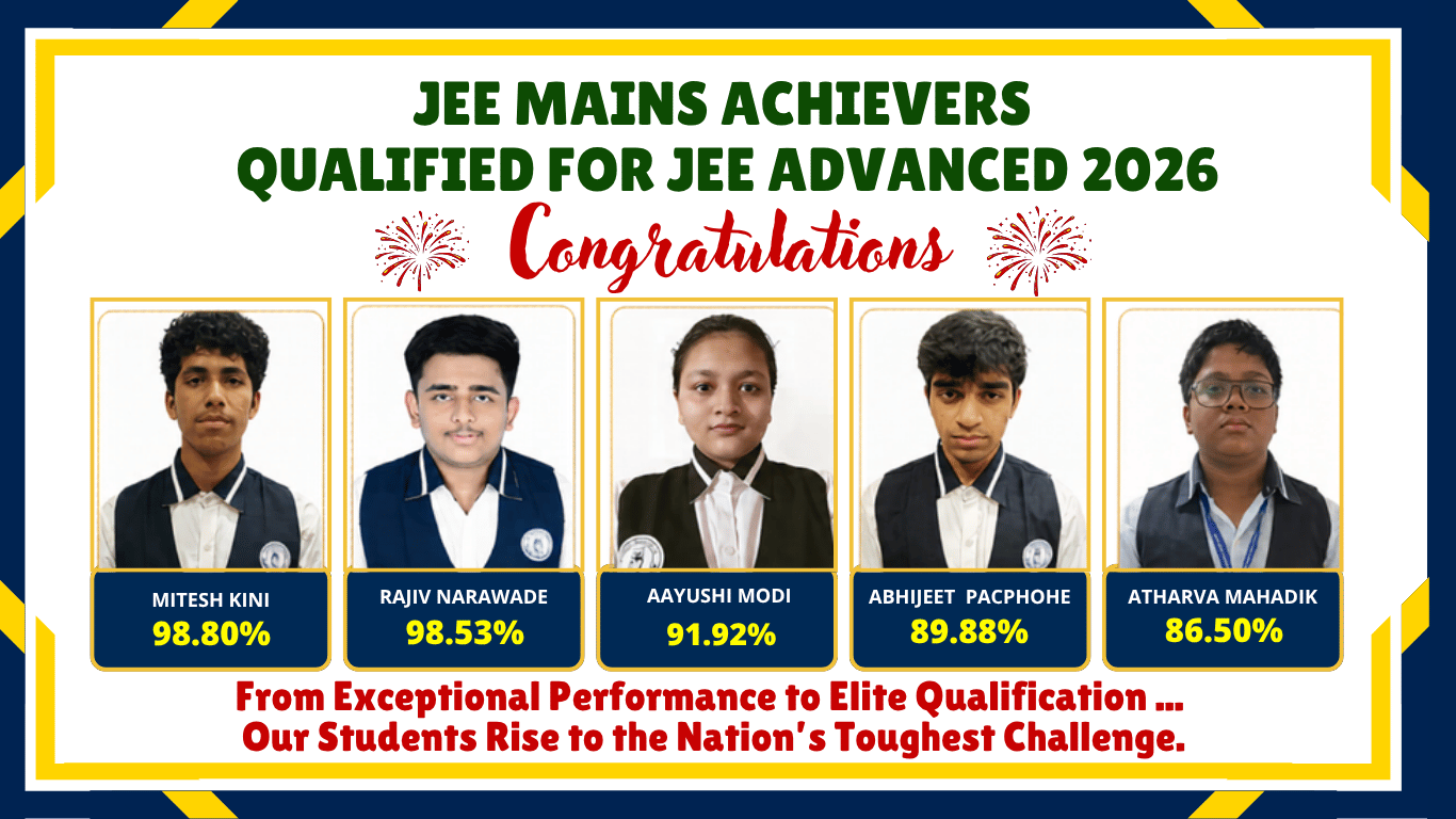 ee MainS Achievers Qualified for Jee Advanced 2026
