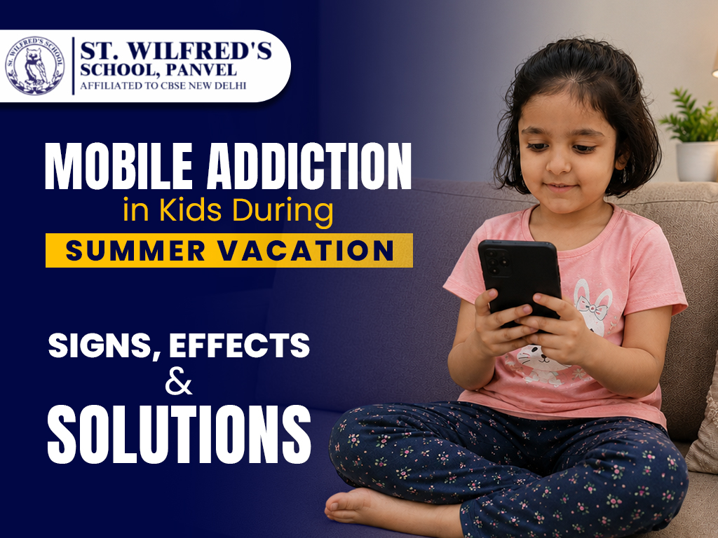 Mobile Addiction in Kids During Summer Vacation - Signs, Effects & Solutions